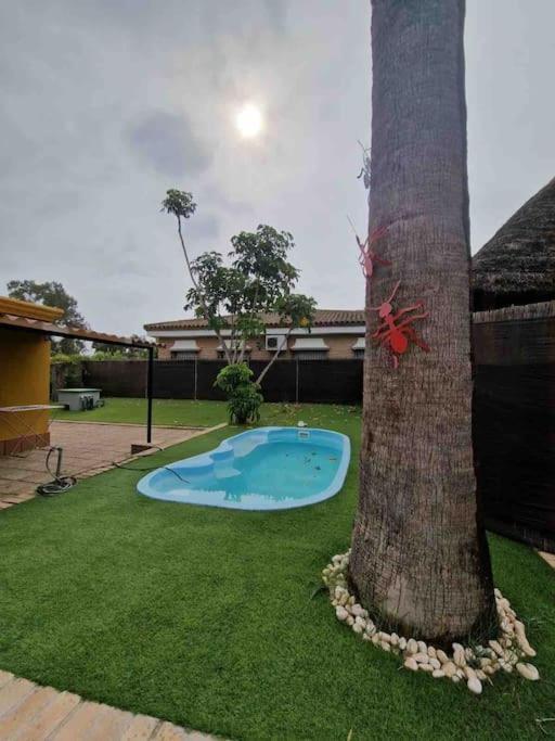 Chalet A 2 Kilometros De La Playa ชิกลานา เด ลา ฟรอนเตรา ภายนอก รูปภาพ